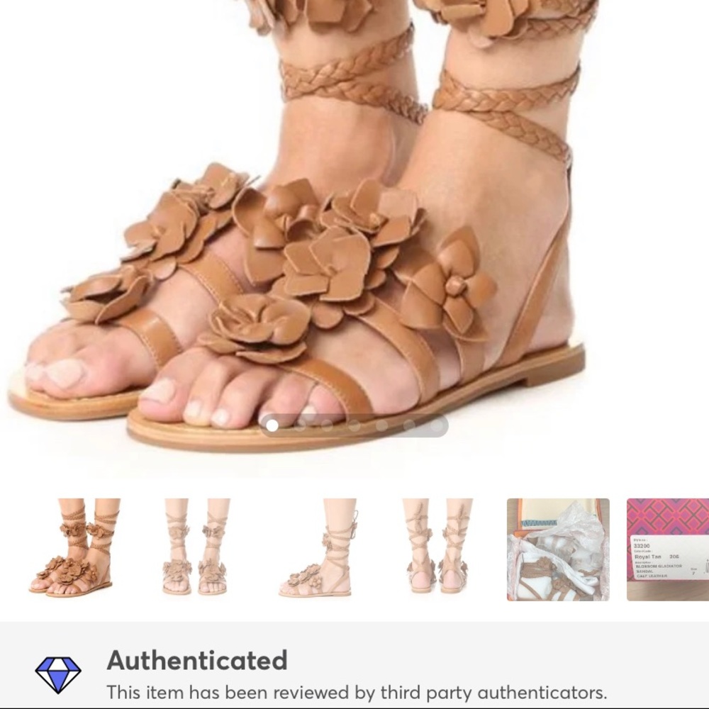 Tory Burch Blossom Gladiator Sandals